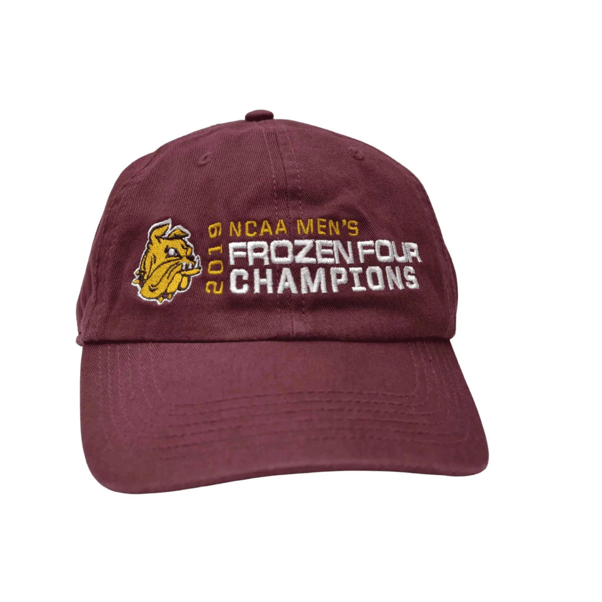 Minnesota Duluth Bulldogs TOW NCAA Frozen Four Hockey Champions Relaxed Fit Adjustable Hat