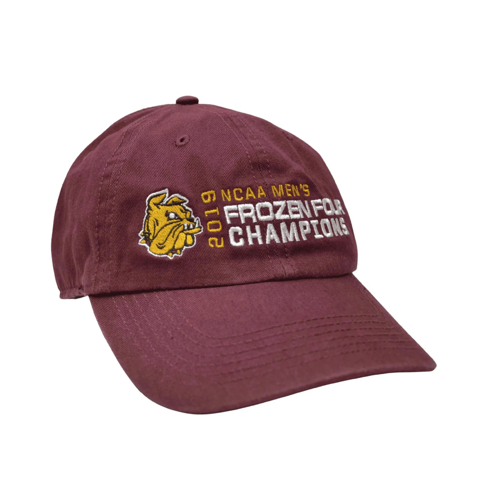 Minnesota Duluth Bulldogs TOW NCAA Frozen Four Hockey Champions Relaxed Fit Adjustable Hat