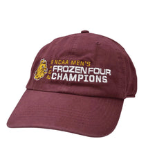 Minnesota Duluth Bulldogs TOW NCAA Frozen Four Hockey Champions Relaxed Fit Adjustable Hat