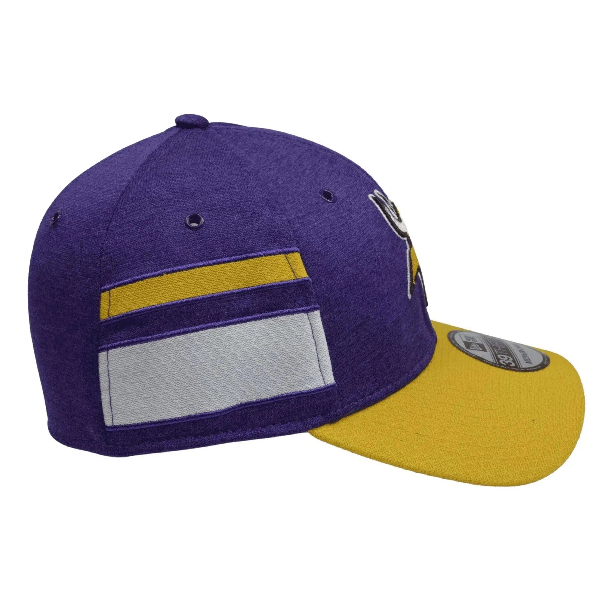 Minnesota Vikings New Era 39THIRTY NFL Onfield Team Colors Football Flex Fit Hat