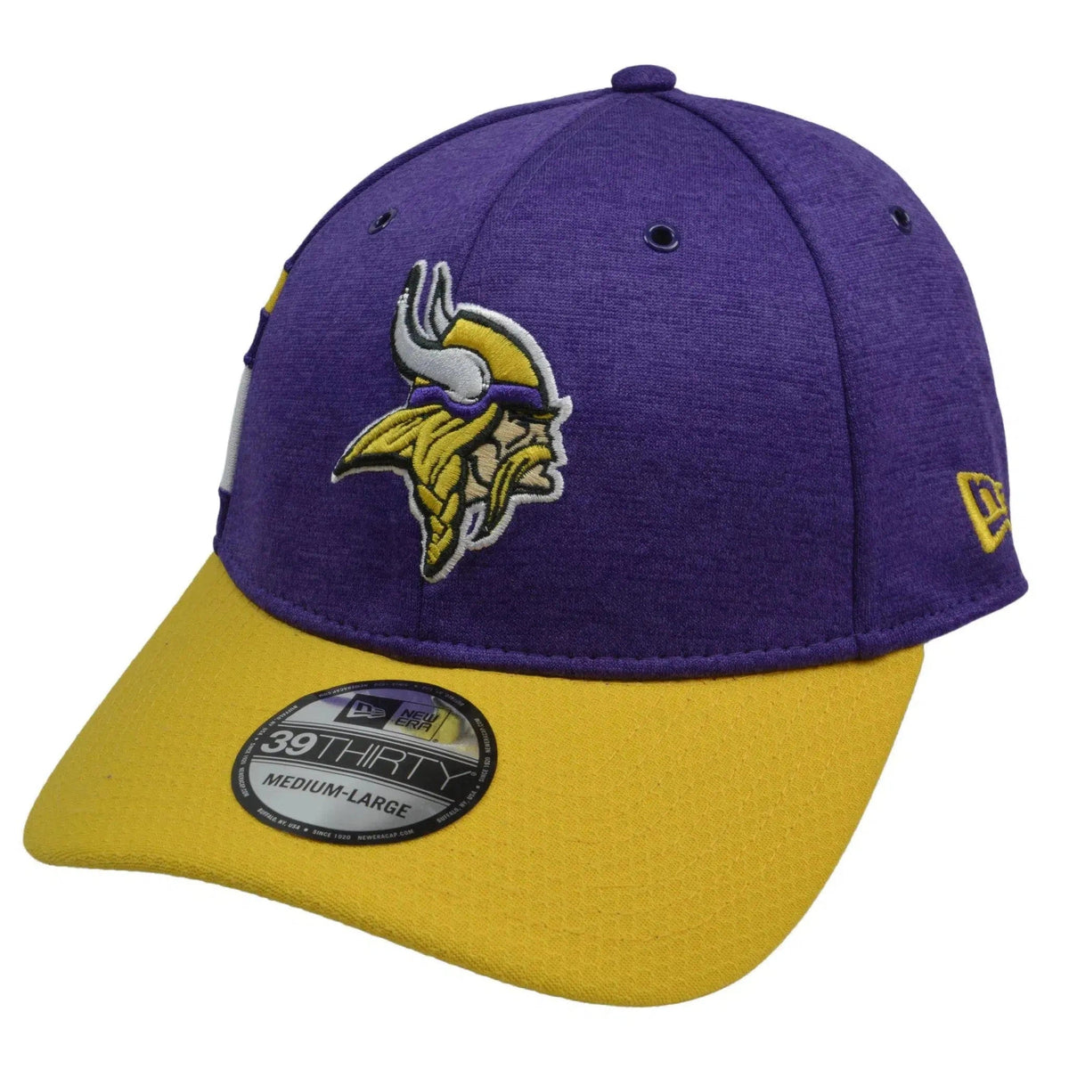 Minnesota Vikings New Era 39THIRTY NFL Onfield Team Colors Football Flex Fit Hat