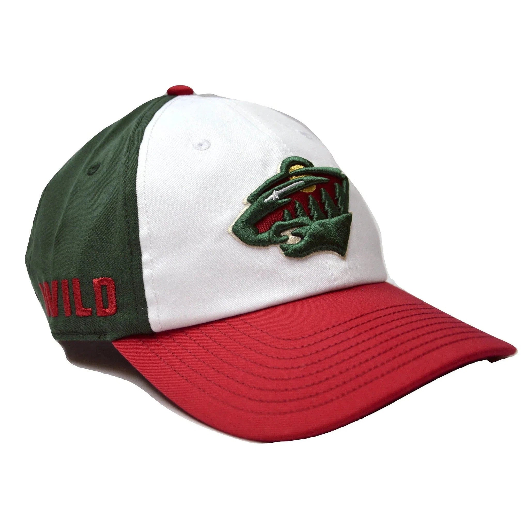 Minnesota Wild Branded NHL Team Relaxed Fit Adjustable Hockey Hat