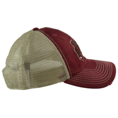 Mississippi State Bulldogs Lightweight NCAA Team Distressed Bill Mesh back Hat