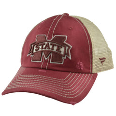 Mississippi State Bulldogs Lightweight NCAA Team Distressed Bill Mesh back Hat