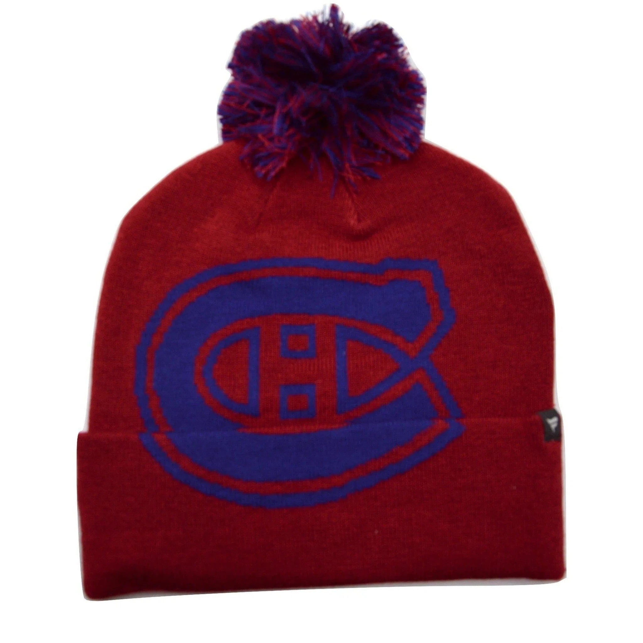 Montreal Canadiens Iconic Logo Knit Pom NHL Hockey Beanie Winter Hat