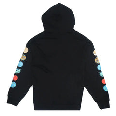 NASA Worm Logo Men's Black Planetary Hoodie Adult Hooded Sweatshirt