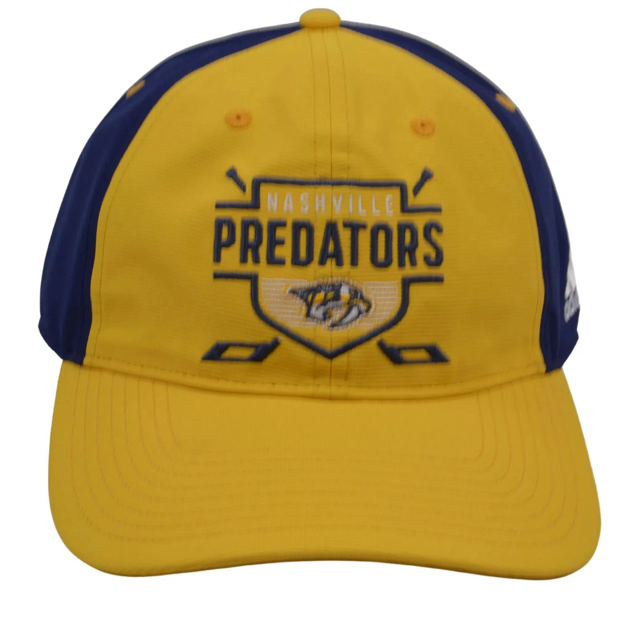 Nashville Predators NHL Coaches Cross Stick Adjustable Slouch Hockey Hat