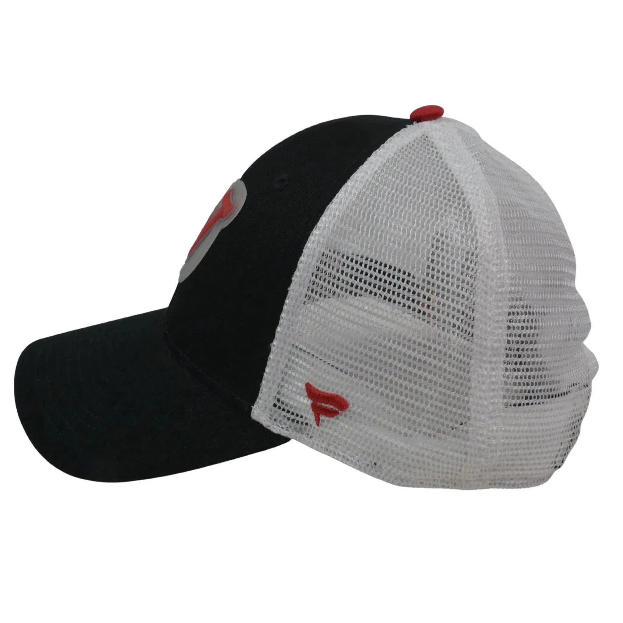 New Jersey Devils Iconic NHL Logo Adjustable Trucker Hockey Hat