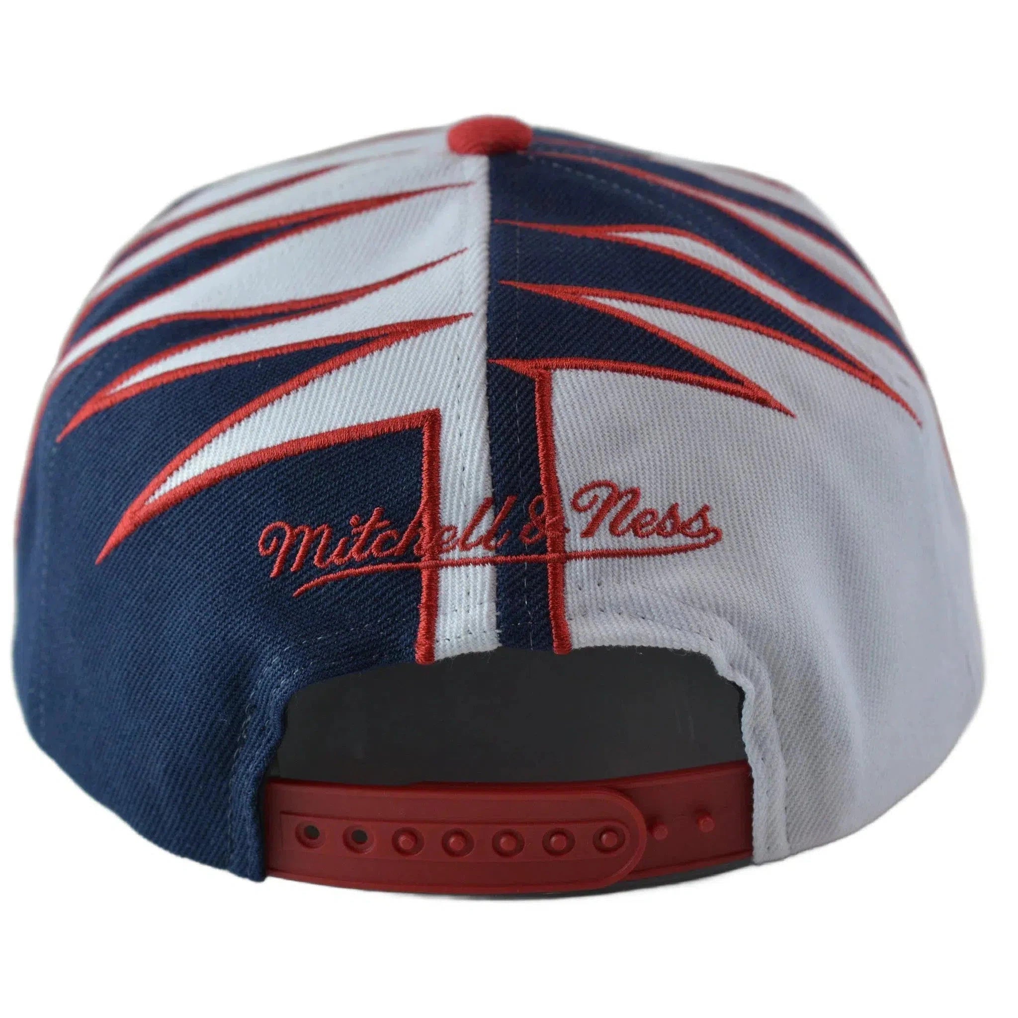 New Jersey Nets NBA Shockwave Men's Snapback Hat by Mitchell & Ness