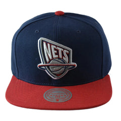 New Jersey Nets NBA Team DNA 2 Tone Men's Snapback Hat by Mitchell & Ness