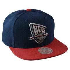 New Jersey Nets NBA Team DNA 2 Tone Men's Snapback Hat by Mitchell & Ness