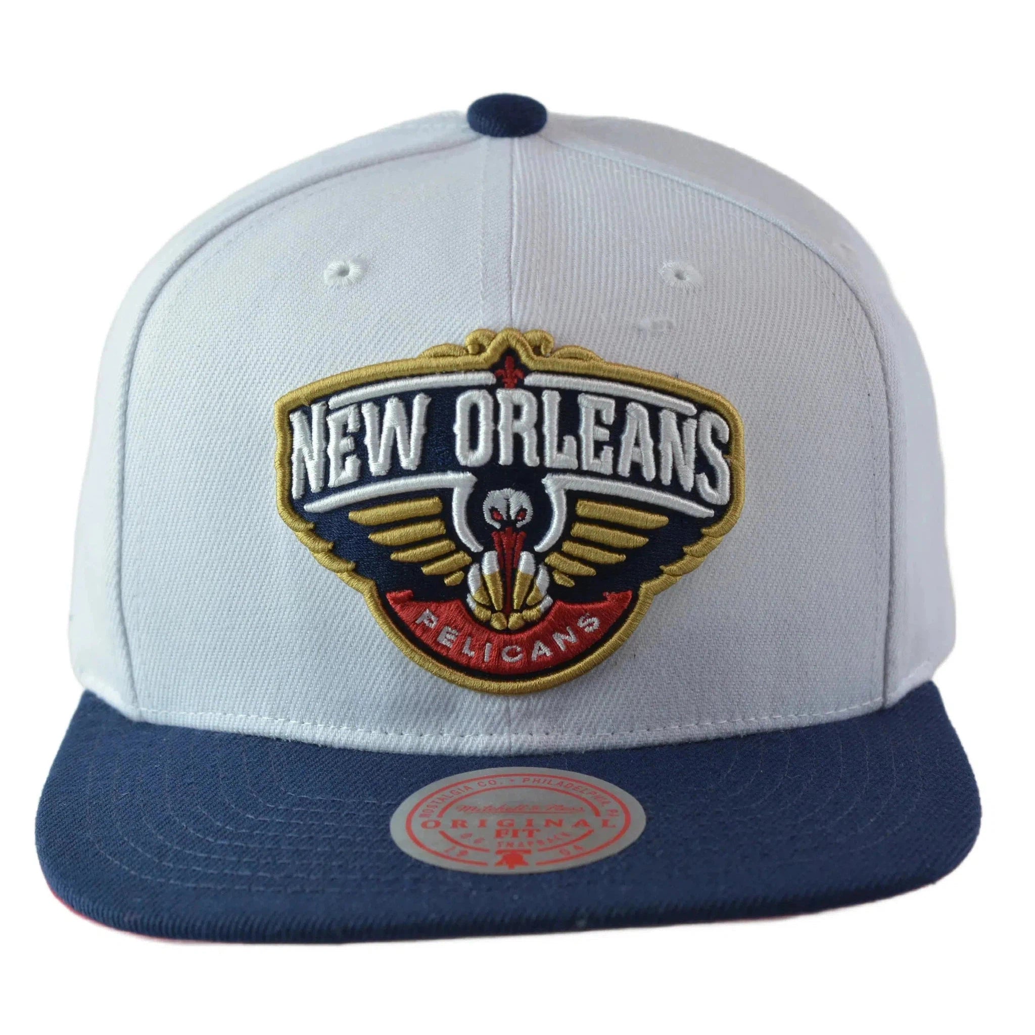 New Orleans Pelicans NBA Team DNA 2 Tone Men's Snapback Hat by Mitchell & Ness