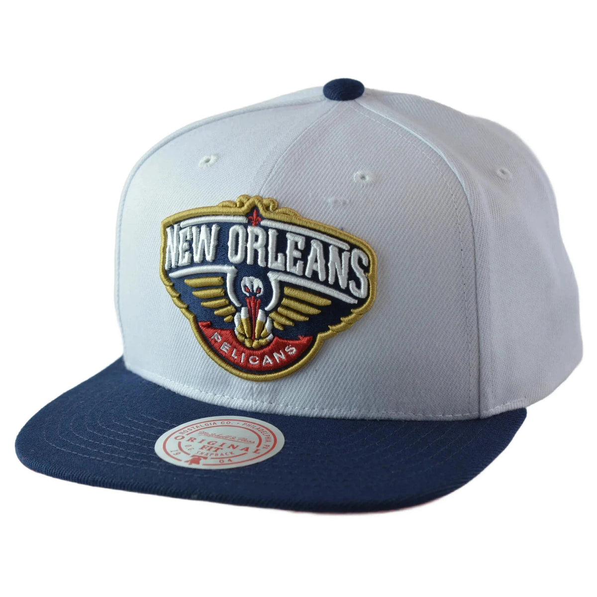 New Orleans Pelicans NBA Team DNA 2 Tone Men's Snapback Hat by Mitchell & Ness