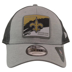 New Orleans Saints New Era 9FORTY Division Champions 2 Tone Gray NFL Hat