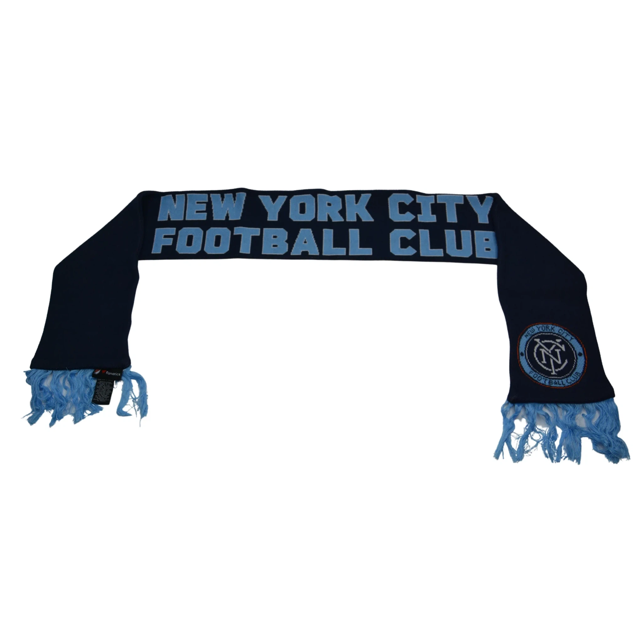 New York City FC MLS Core Soccer Winter Knit Scarf