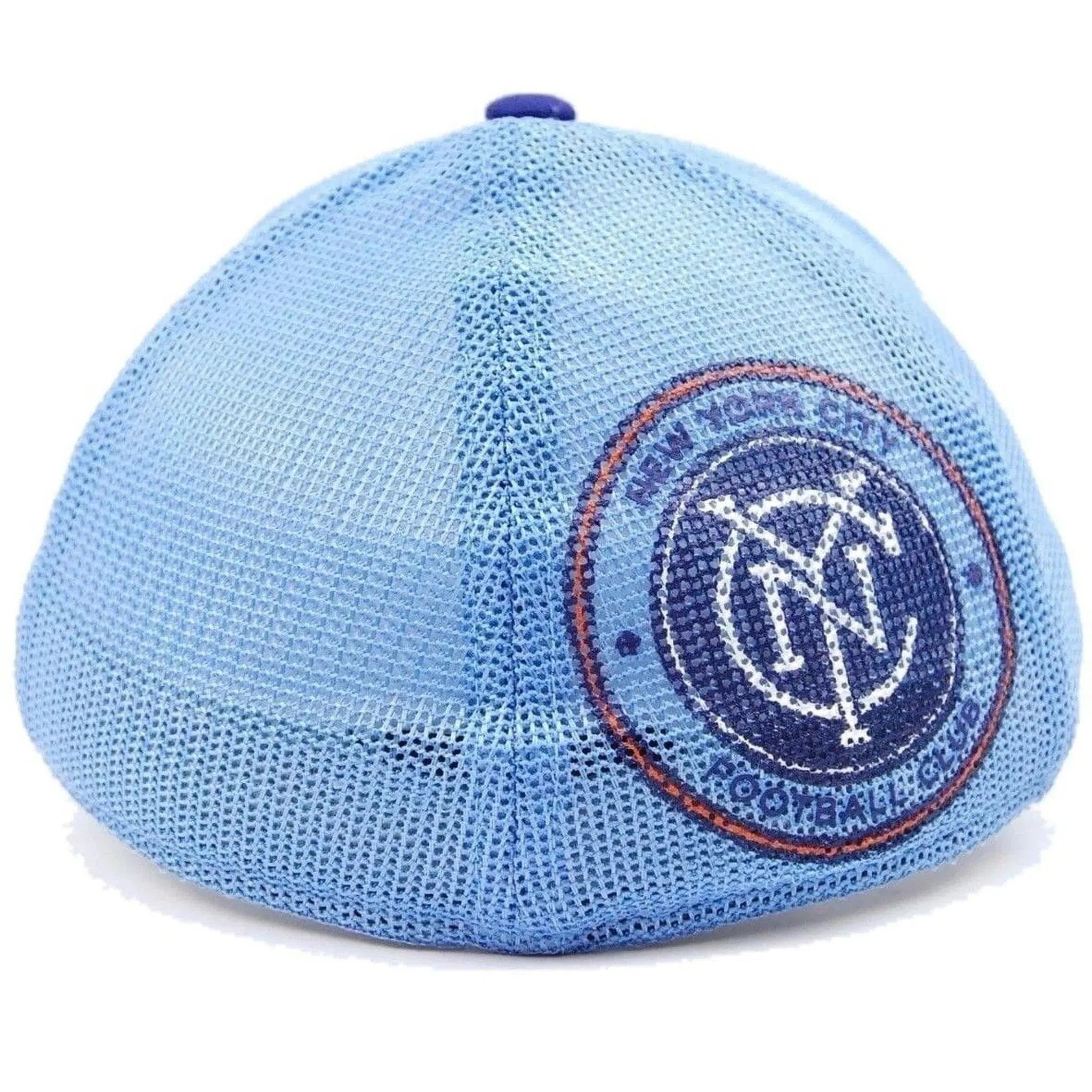 New York City Football Club Adidas M520Z MLS Net Burner Team Soccer Cap