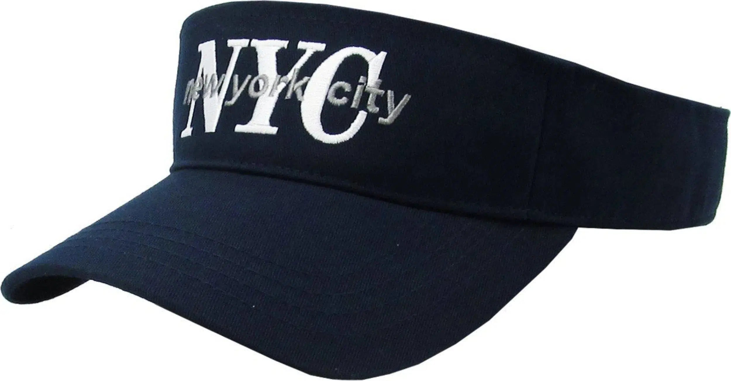 New York City NYC Adjustable Navy Blue Sun Visor