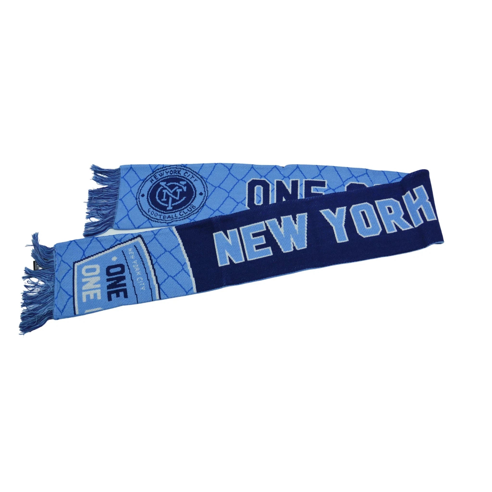 New York FC MLS Hometown Soccer Winter Knit Scarf