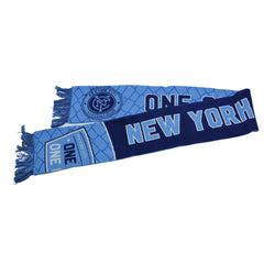 New York FC MLS Hometown Soccer Winter Knit Scarf