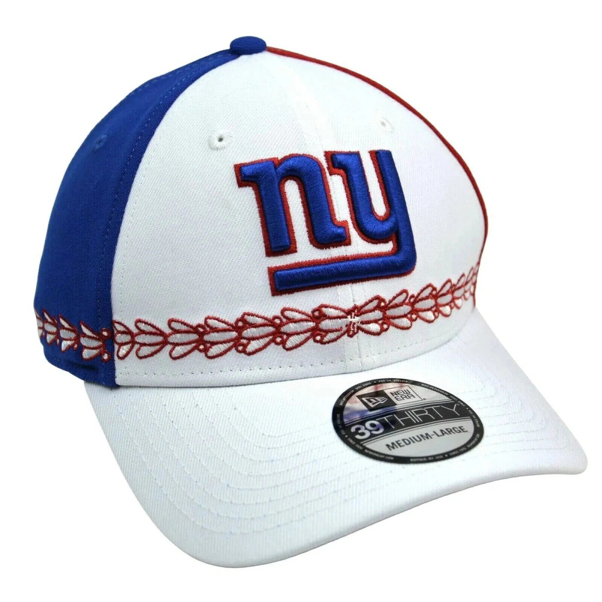 New York Giants New Era 39THIRTY NFL 100th Anniversary Football Flex Fit Hat