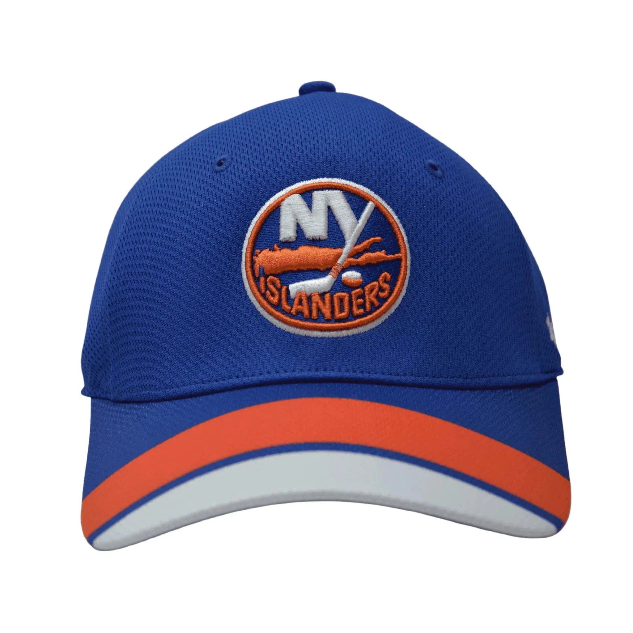 New York Islanders NHL Team Colors Solo Stretch Fit Cap Hockey Hat