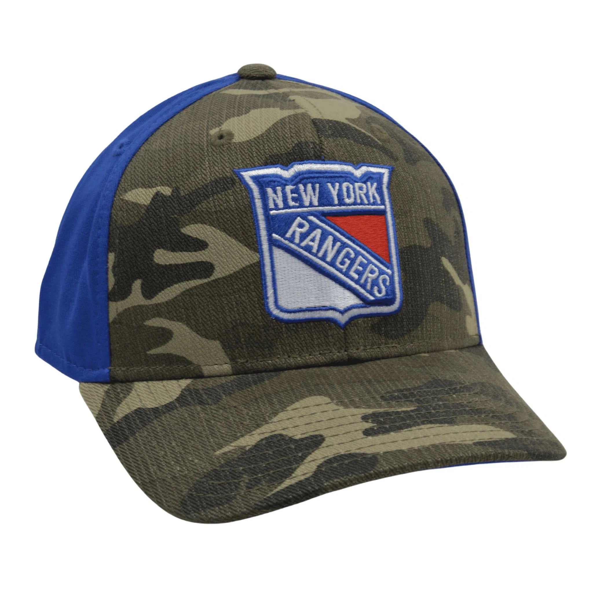 New York Rangers Adidas 11ETZ NHL OSFA Adjustable Camo Hockey Hat