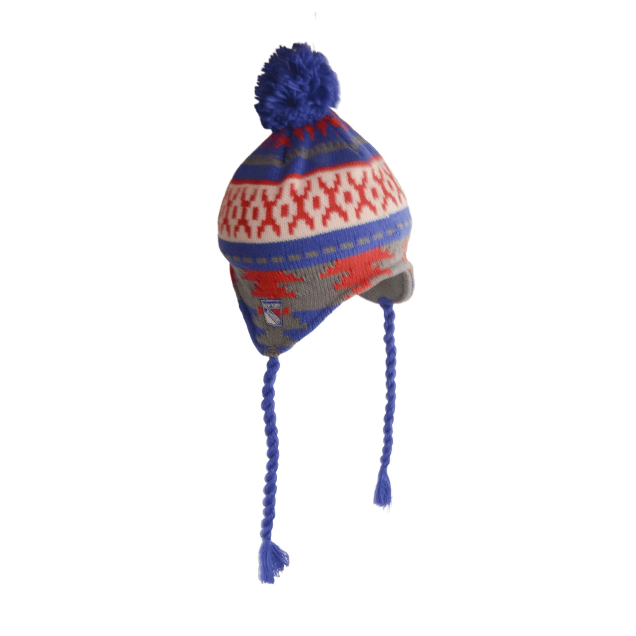 New York Rangers Adidas 11FHZ NHL Knit Tassel Winter Hat Beanie