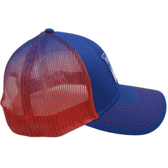 New York Rangers Cross Fade NHL Hockey Trucker Snapback Hat