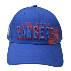 New York Rangers NHL Dual Logo Adjustable Hockey Hat