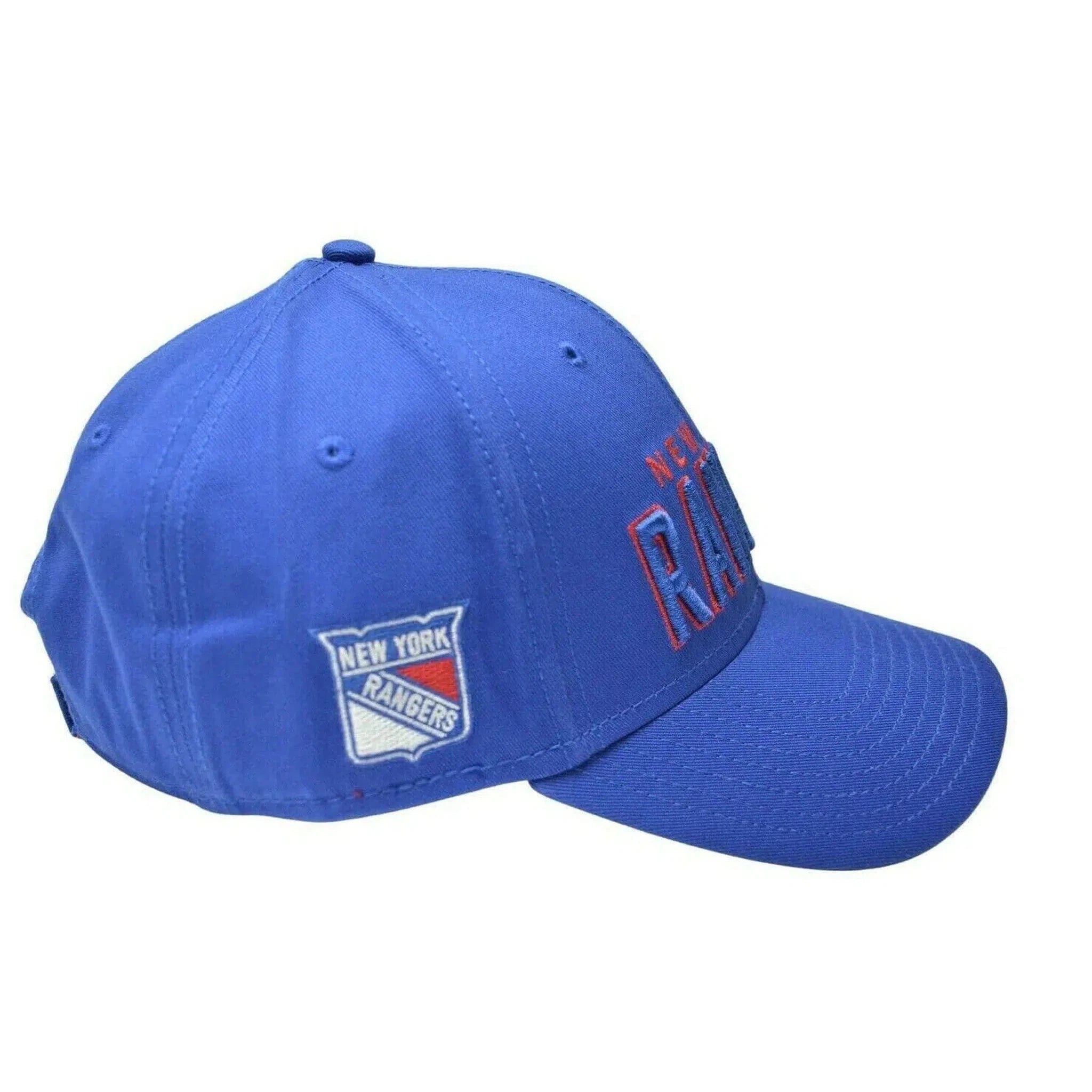 New York Rangers NHL Dual Logo Adjustable Hockey Hat