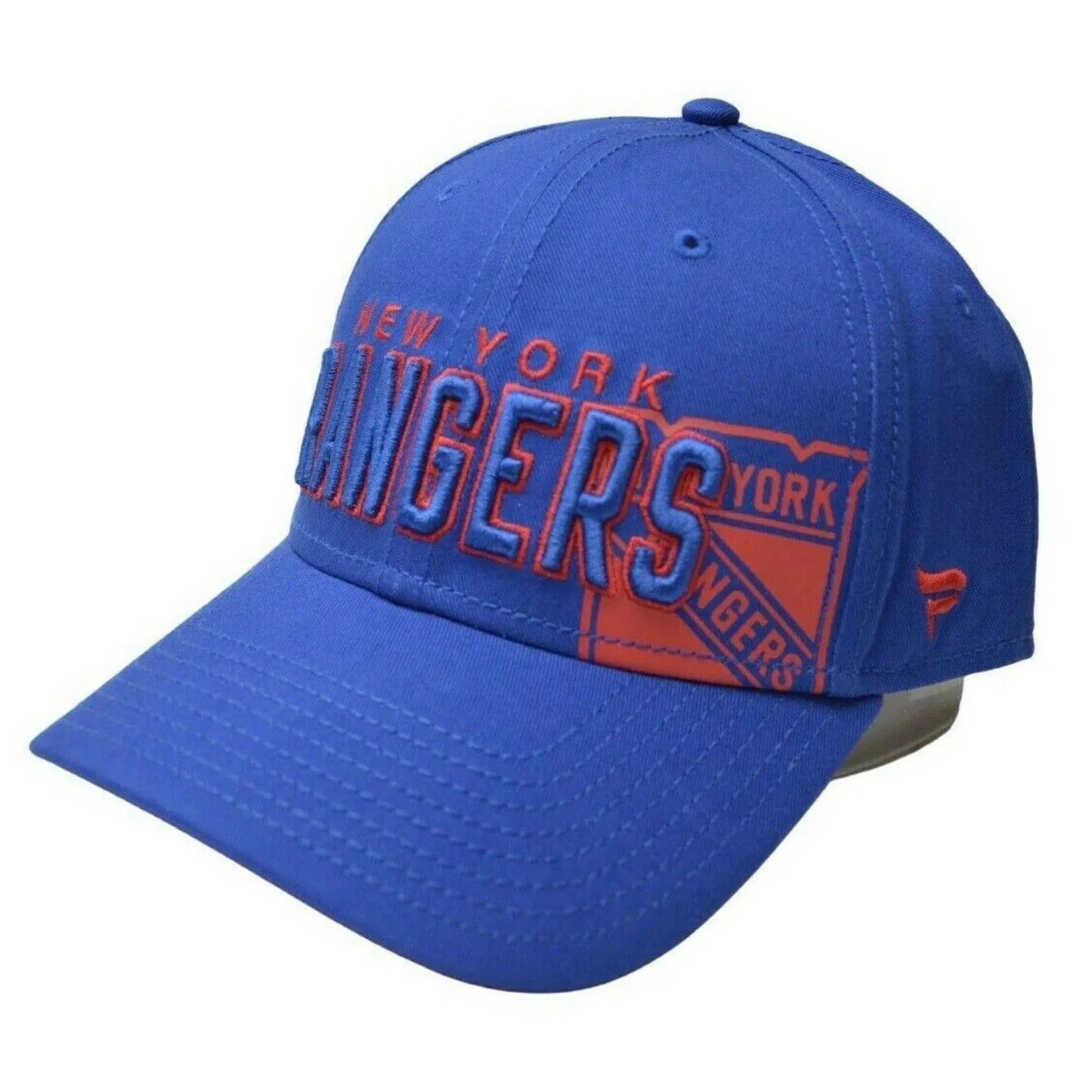 New York Rangers NHL Dual Logo Adjustable Hockey Hat