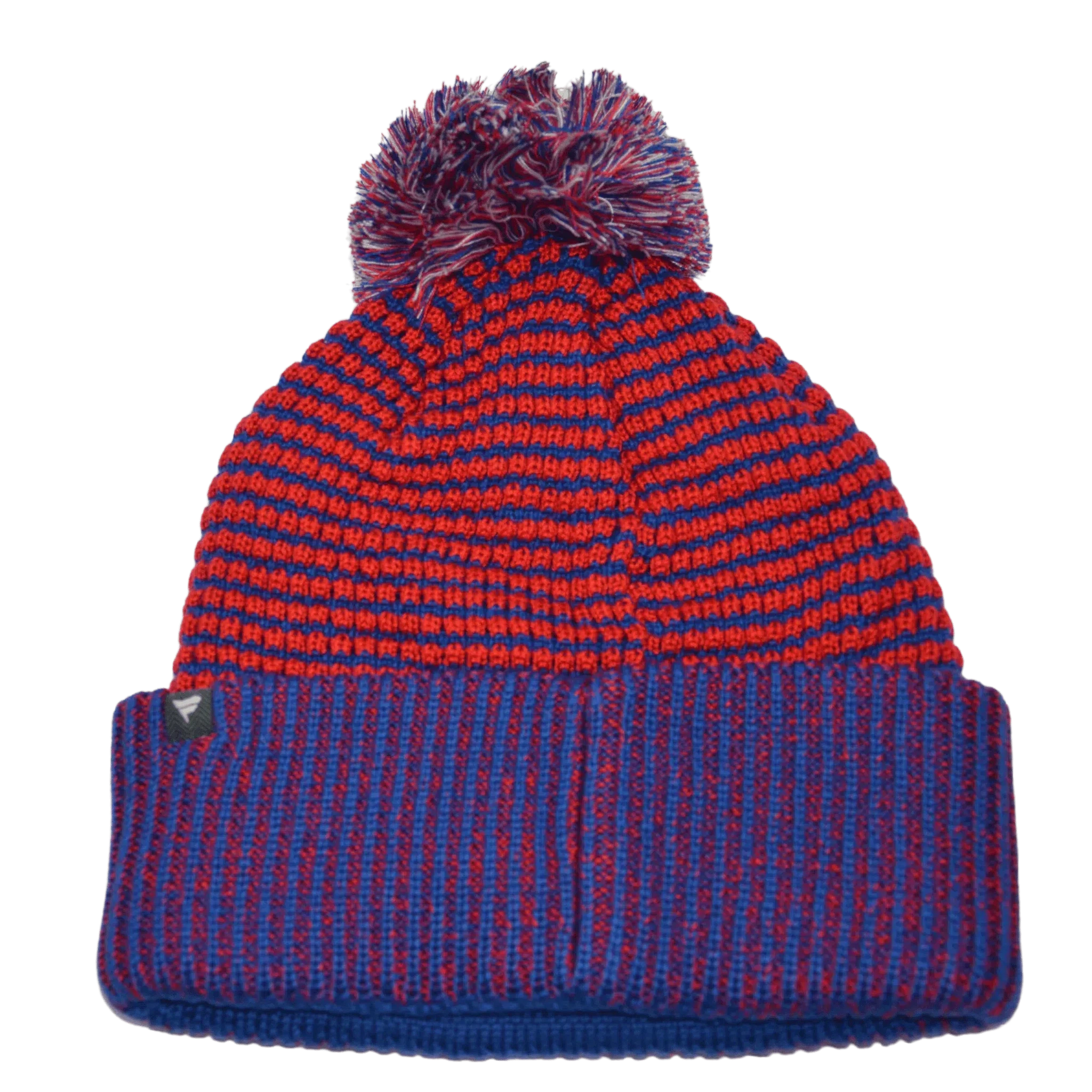 New York Rangers NHL Team Wordmark Knit Beanie Pom Pom Winter Hat