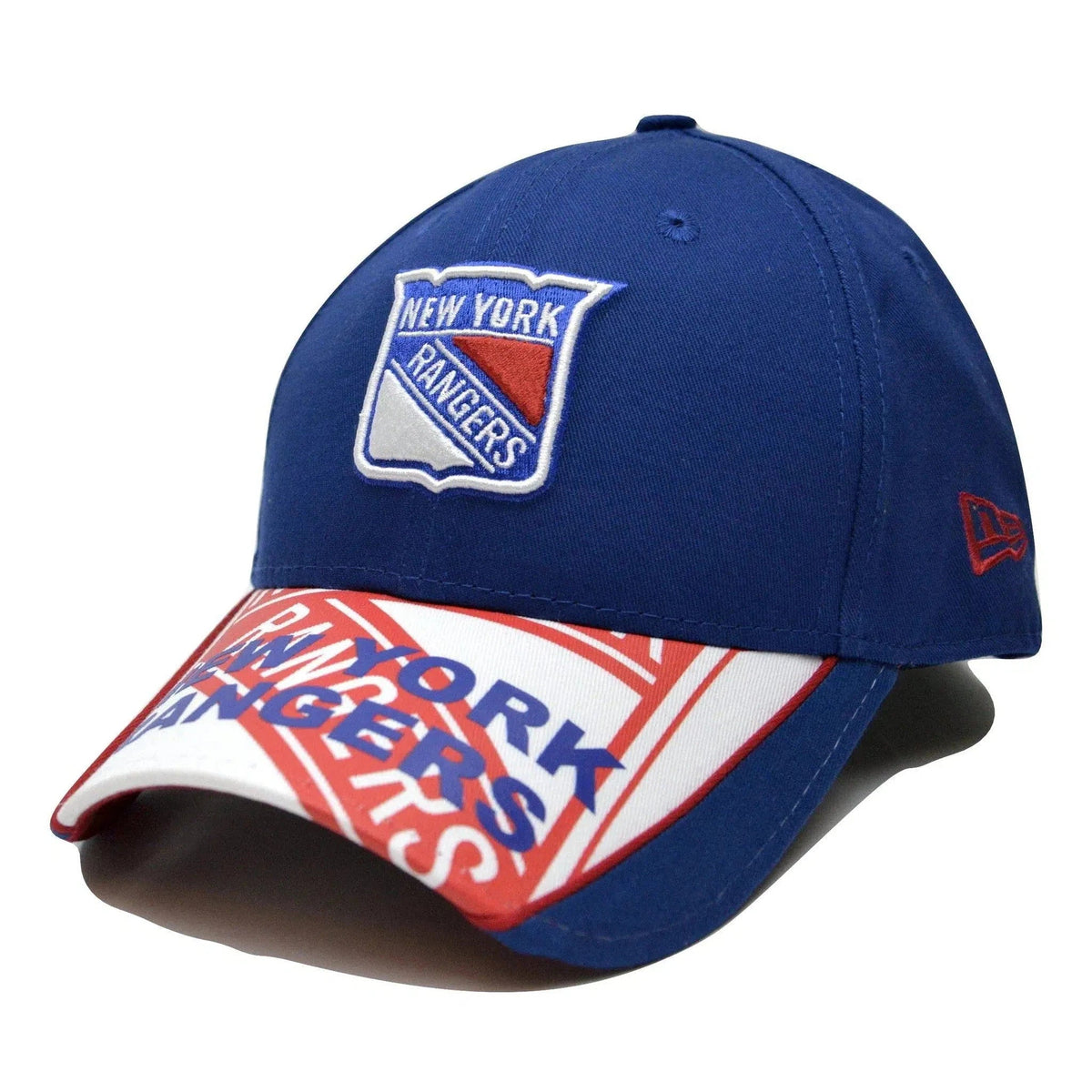 New York Rangers New Era 9FORTY Blue Scramble NHL Hockey Adjustable Cap Hat