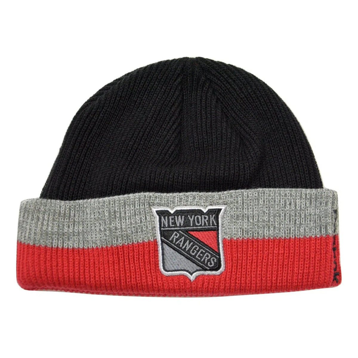 New York Rangers Reebok KV07Z NHL T & T Captains Knit Hockey Beanie Winter Hat