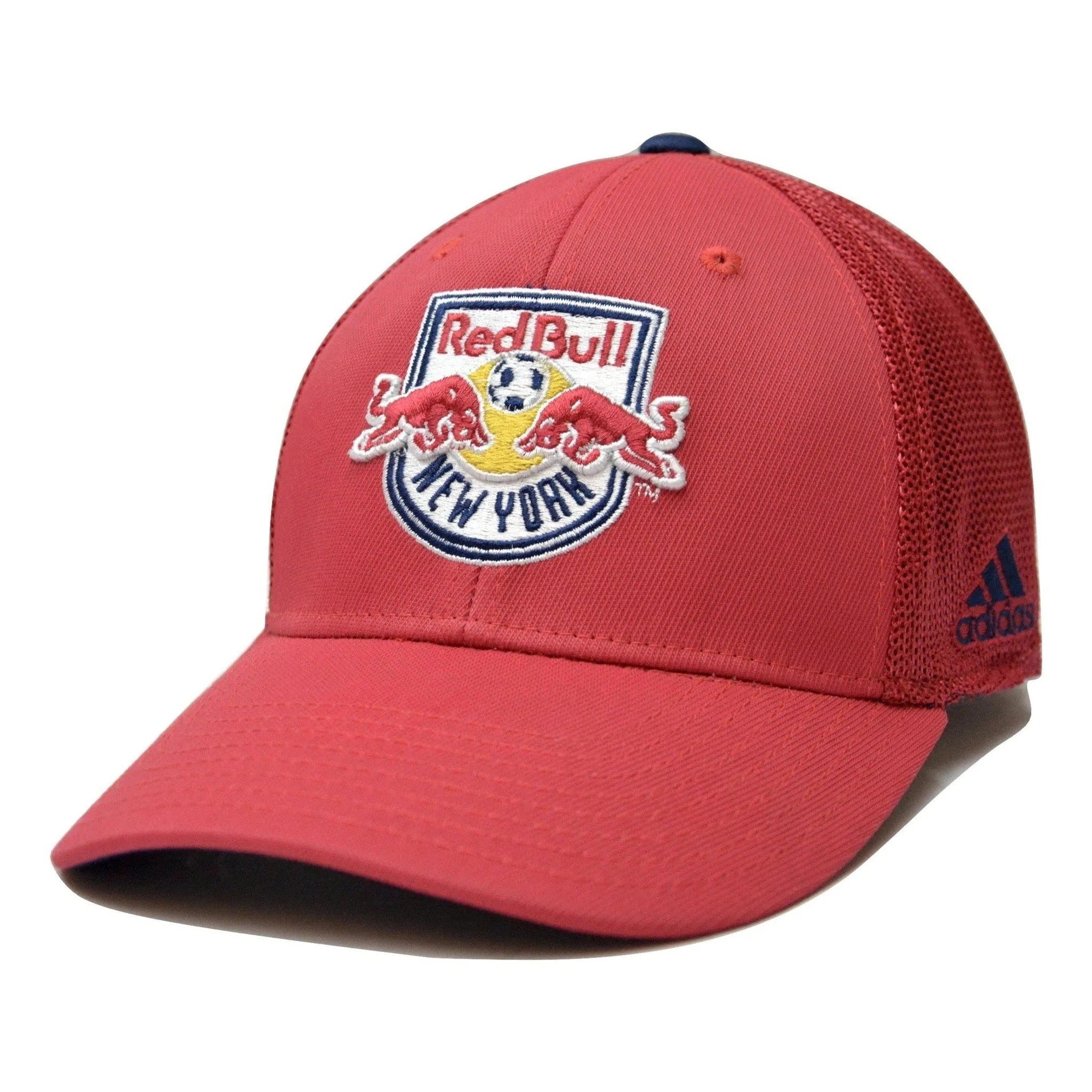 New York Red Bulls Football Club Adidas M520Z MLS Net Burner Team Soccer Cap