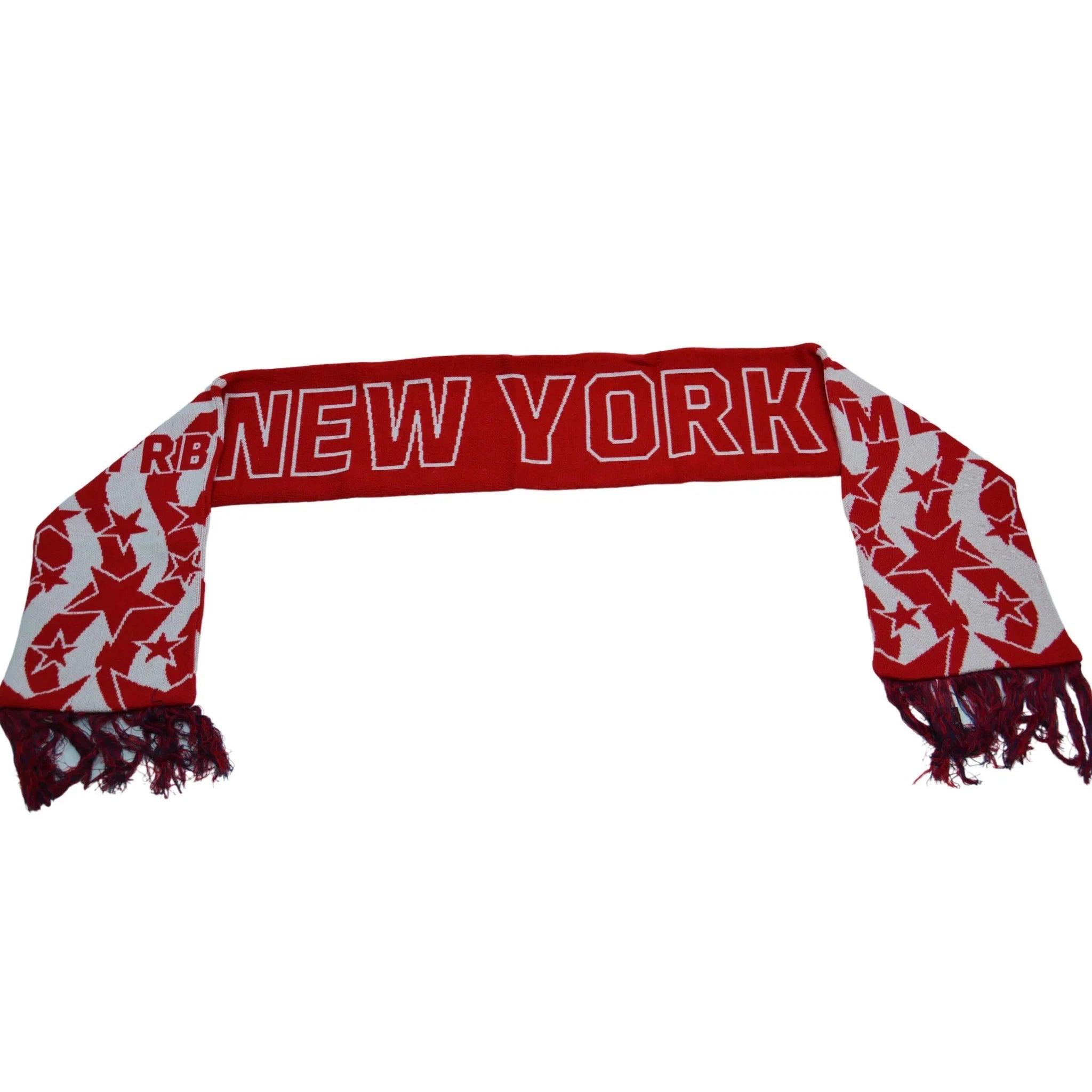 New York Red Bulls MLS Americana Soccer Winter Knit Scarf