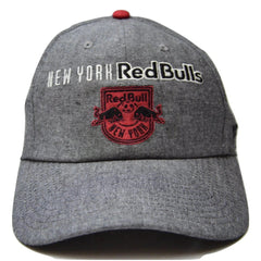 New York Red Bulls MLS Fanatics Womens Chambray Adjustable Soccer Cap Hat