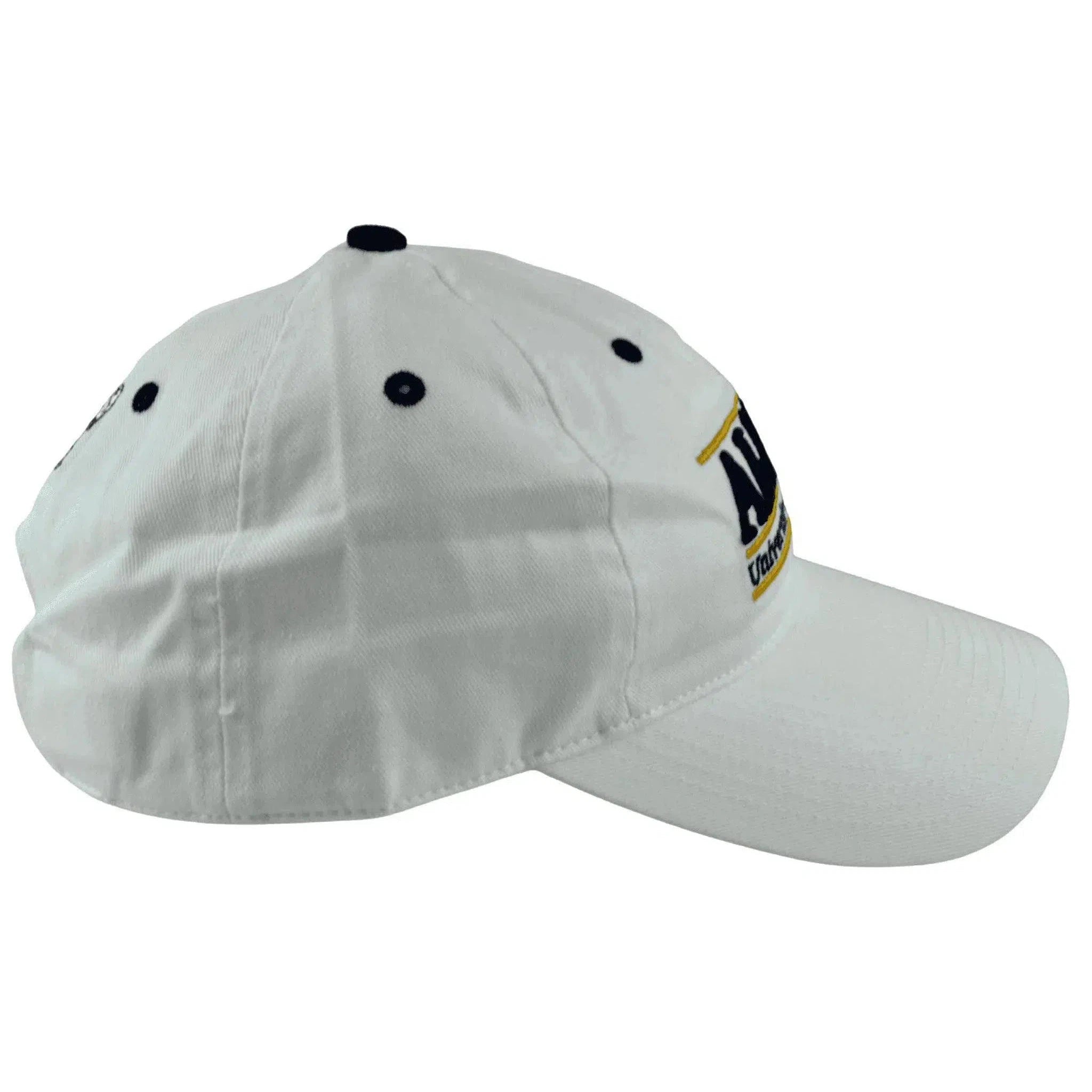 Notre Dame Fighting Irish Alumni 3 Bar Relaxed Fit Adjustable White Cap Dad Hat