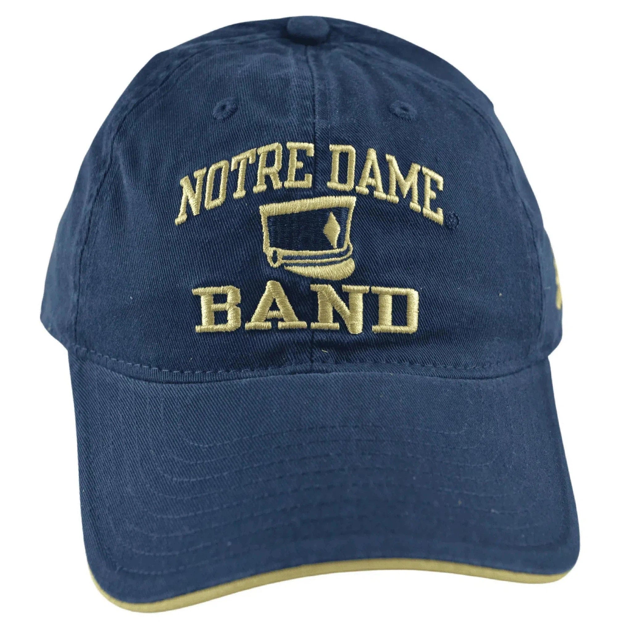 Notre Dame Fighting Irish Band Blue Relaxed Fit Adjustable Cap Dad Hat