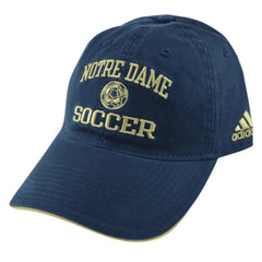 Notre Dame Fighting Irish Soccer Blue Relaxed Fit Adjustable Cap Dad Hat