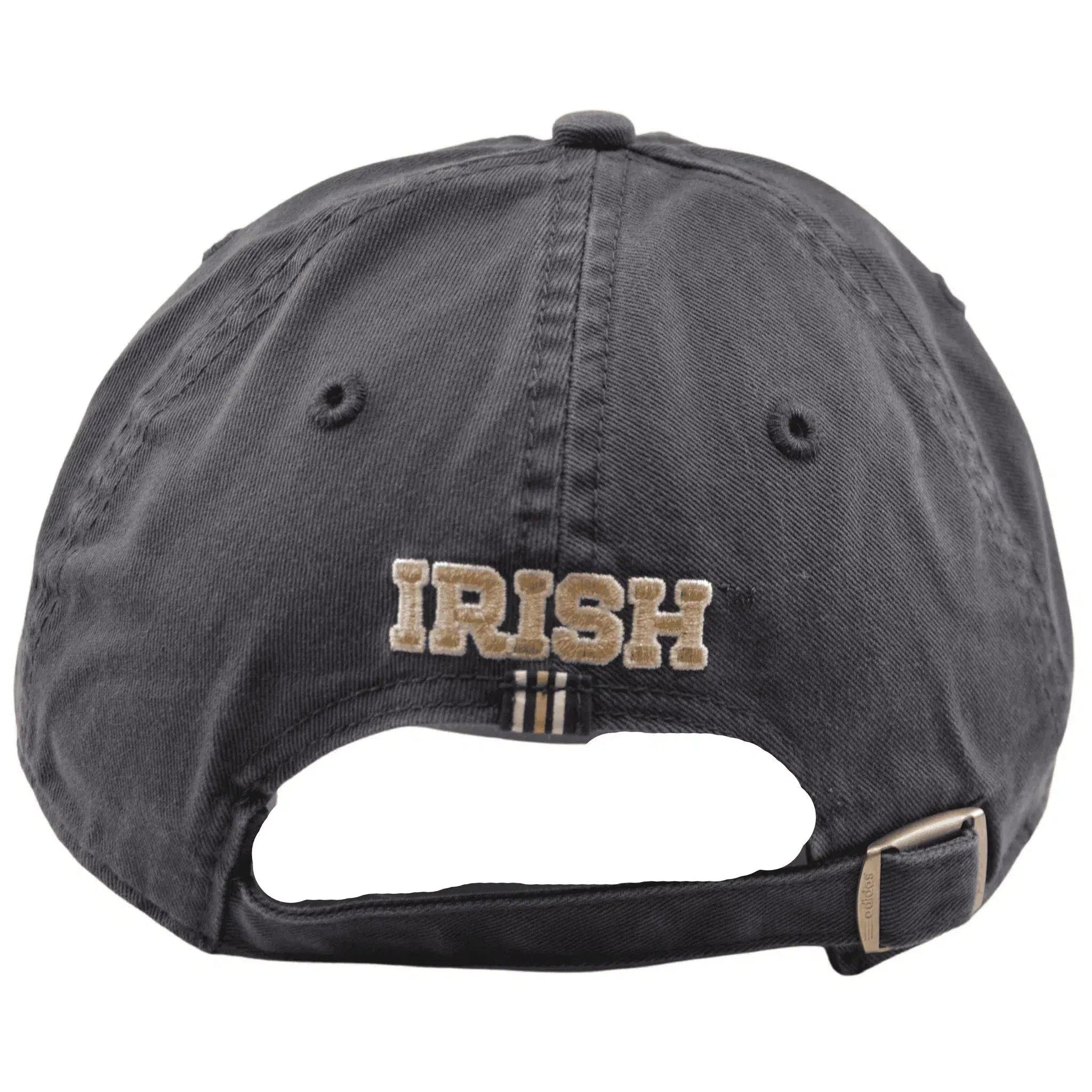 Notre Dame Fighting Irish Swimming Relaxed Adjustable Gray Cap Dad Hat