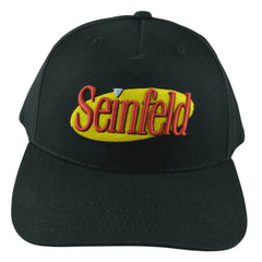 Officially Licensed Seinfeld Black Adjustable Snapback Hat