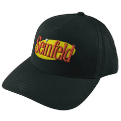 Officially Licensed Seinfeld Black Adjustable Snapback Hat