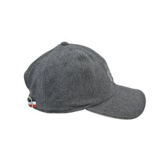 Officially Licensed Team USA Olympic Relaxed Fit Gray Melton Wool Strapback Hat