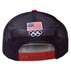 Officially Licensed Team USA Olympic Vintage Foam Cap Snapback Trucker Hat