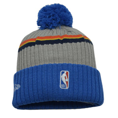 Oklahoma City Thunder OKC NBA Draft Pin Basketball Pom Pom Knit Beanie