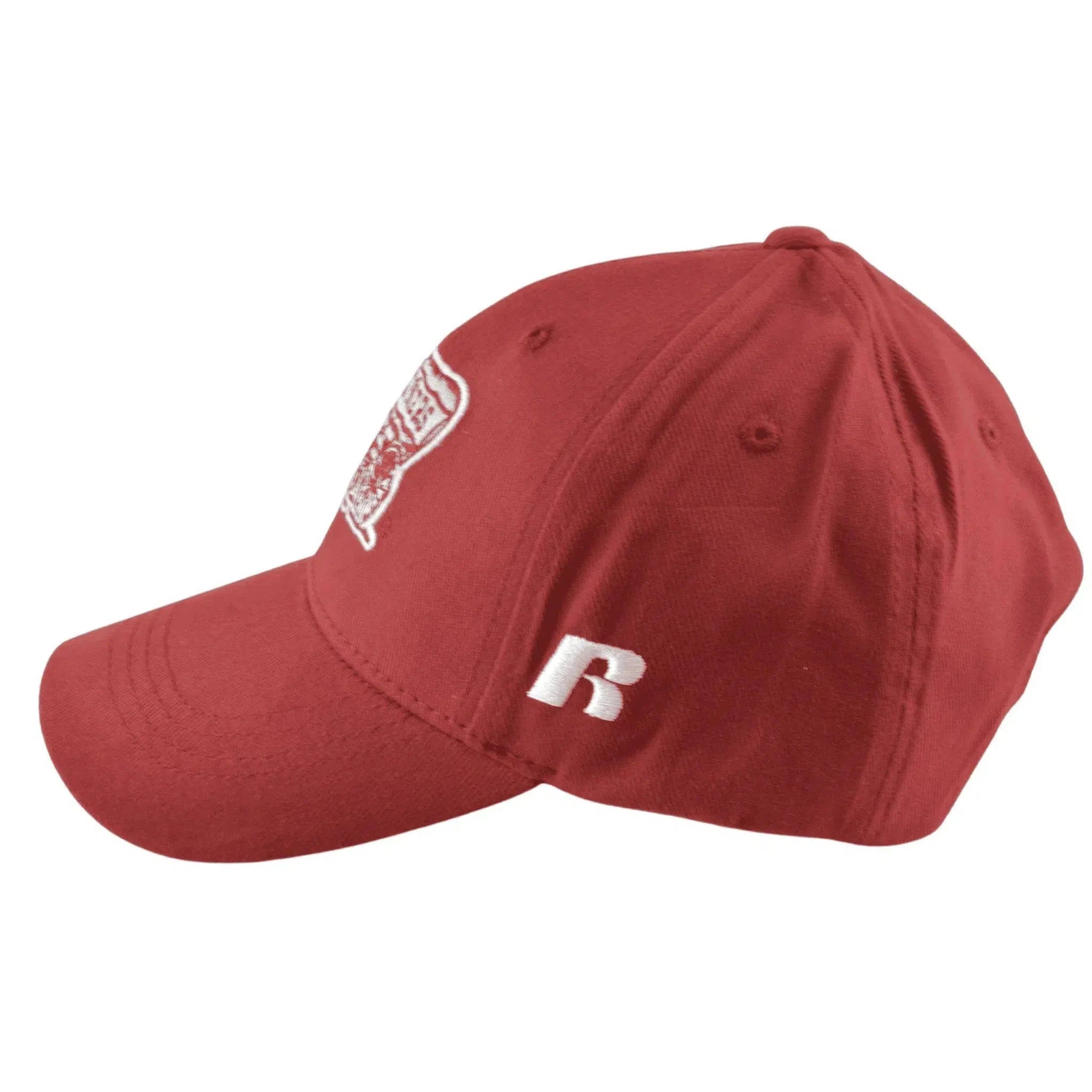 Oklahoma Sooners NCAA Russell Athletic Red Team Logo Adjustable Hat