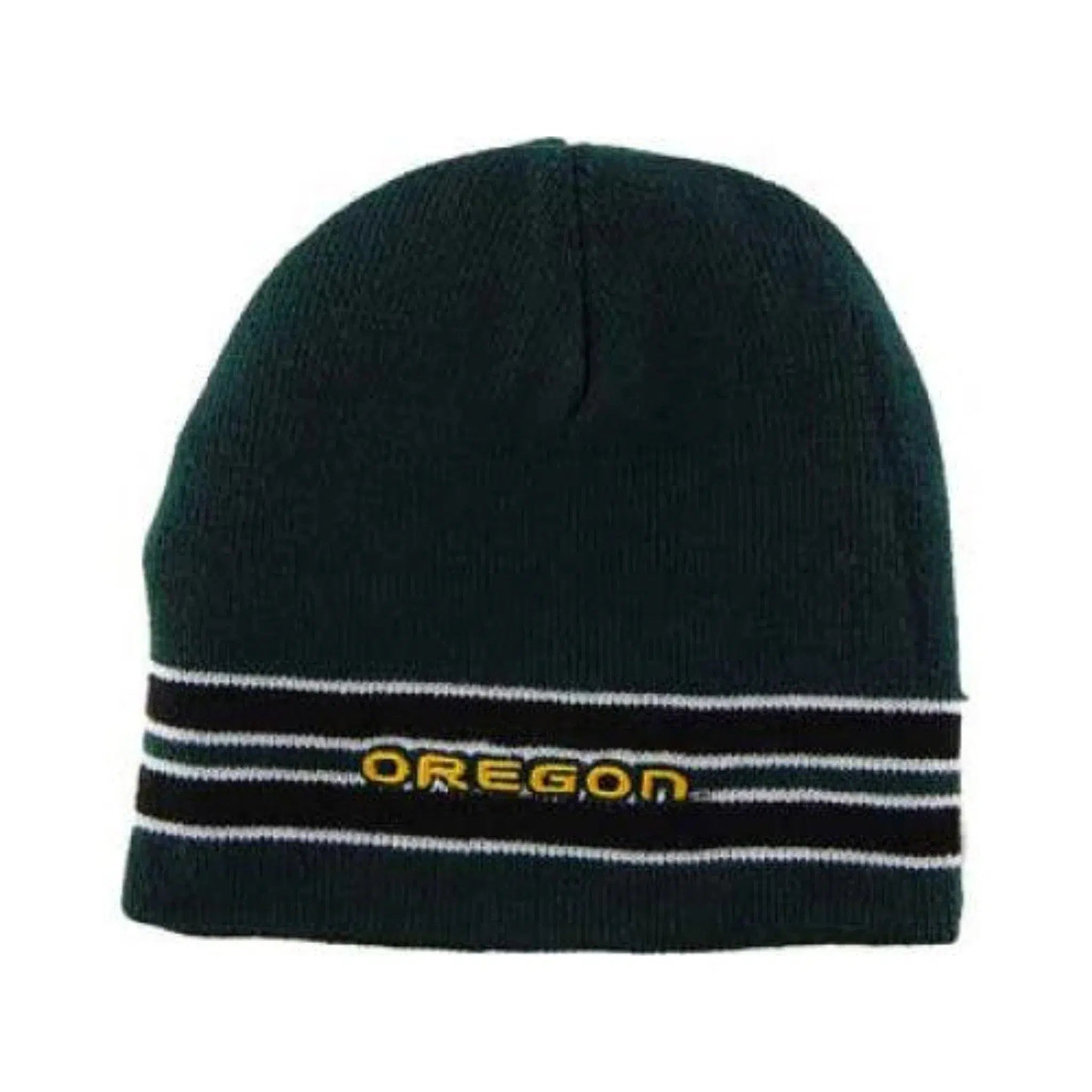 Oregon Ducks NCAA Outside Knit Reversible Winter Beanie by Top of the World