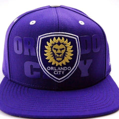 Orlando City SC Adidas NZP50 Academy MLS Soccer Team Snapback Cap Hat