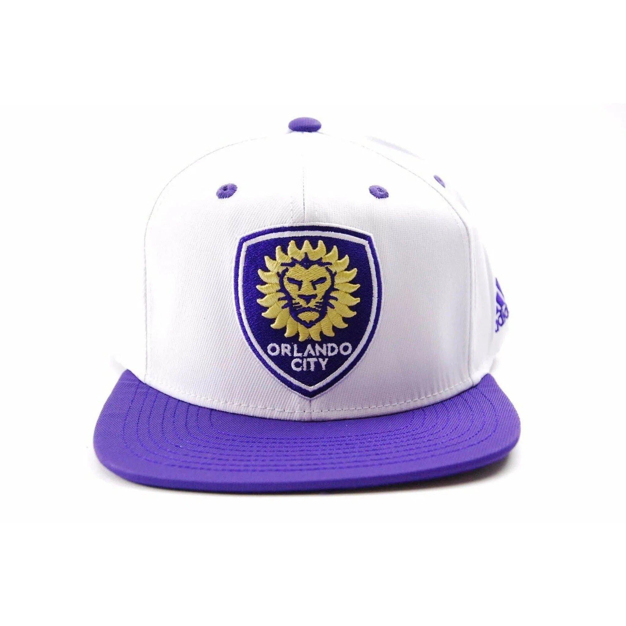 Orlando City SC Adidas VI83Z MLS Launch Soccer Team Snapback Hat Flat Bill Cap